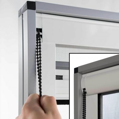 Insetto Fliegengitterrollo | für Fenster | mit Kettenzug-Option