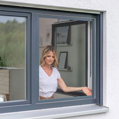 Insetto Fliegengitter | Spannrahmen für Kunststofffenster | Innenmontage