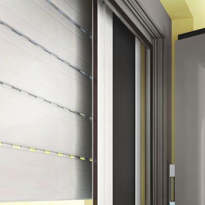 Insetto Insektenschutz-Plissee | für Türen | nur 13 mm Tiefe