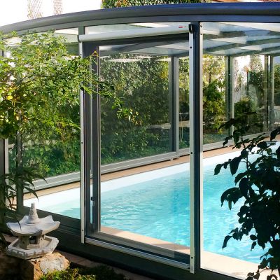 Insetto Fliegengitterrollo | für den Wintergarten | mit Griffmulde