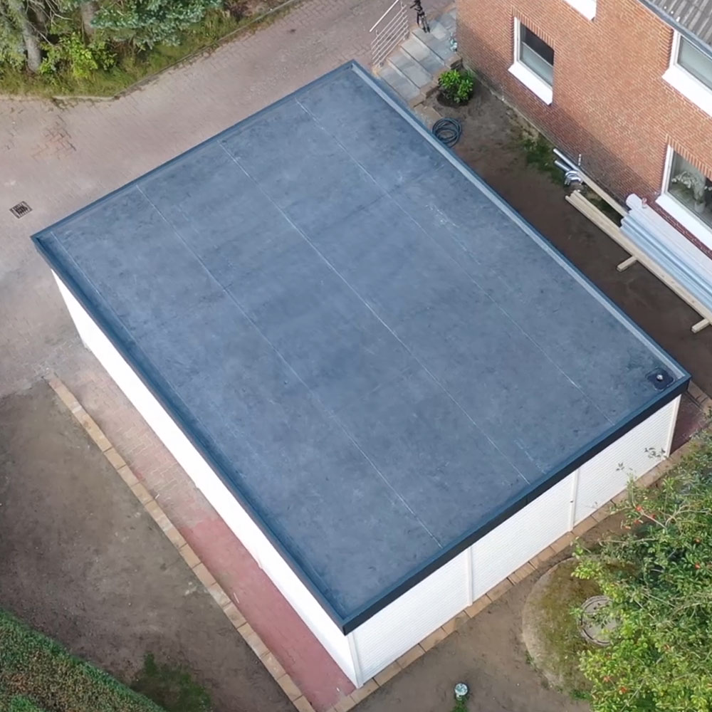 Meier Handwerkerbedarf GmbH & Co. KG EPDM Dachbahn schwarz in 1,5 mm Stärke
