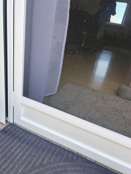 Fliegengitter Drehtür - mit Rahmen & unterem Bürstenprofil DT21/2B