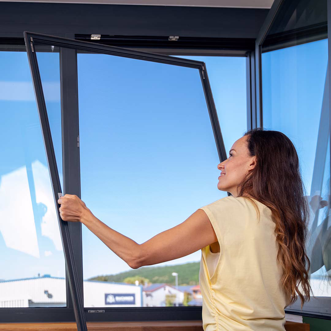 Fliegengitter Spannrahmen für Fenster