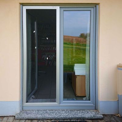 Insetto Fliegengitter-Schiebetür | vormontiert | Aluminium