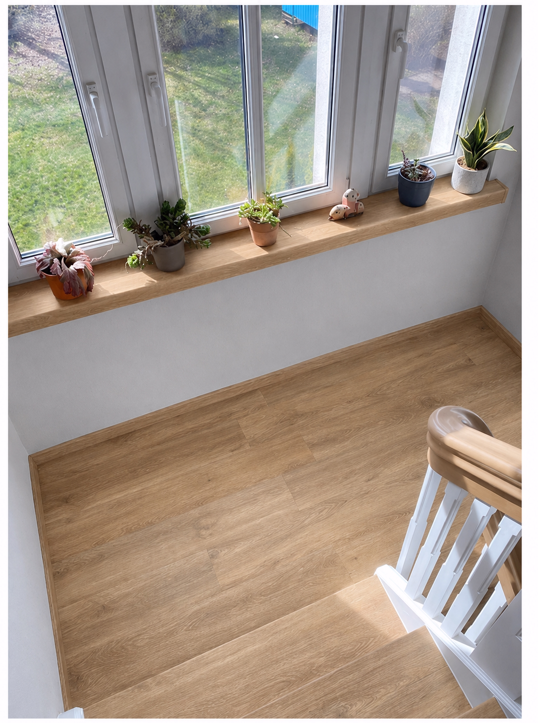 Aufsatzfensterbank Eiche Natur