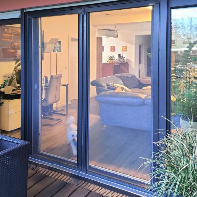 Insetto Insektenschutz-Tür | für Doppeltüren | bleibt überall stehen