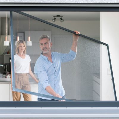 Insetto Fliegengitter-Spannrahmen | zum Einhängen | für Holz- und Kunststofffenster