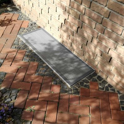 Insetto Lichtschachabdeckung | mit Edelstahlgewebe | begehbar