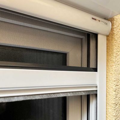 Fliegengitterrollo StarlineFix Detailfoto