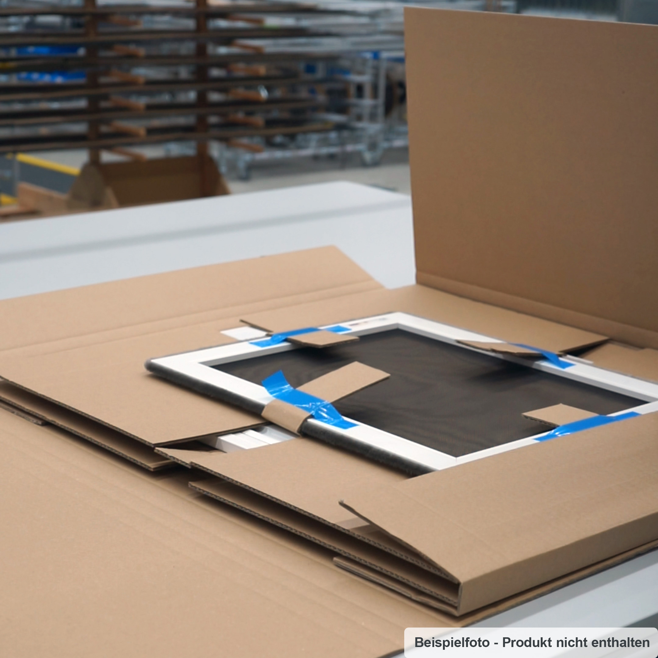 Fliegengitter als Beispiel im Paket