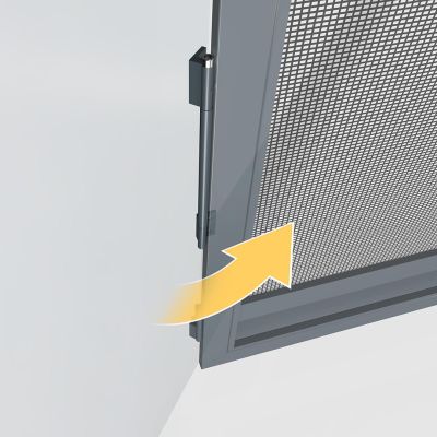 Insetto Fliegengitter-Schwingtür | fertig montiert | sehr langlebig