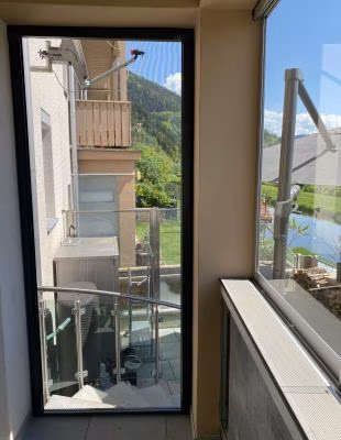 Insektenschutzrollo für Terrassenaufgang