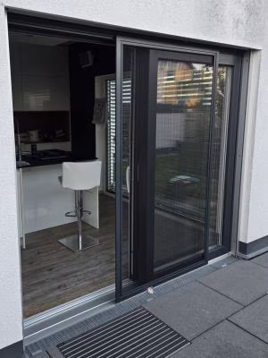  Premium Fliegengitter-Schiebetür | Soft-Close | barrierefrei | FloridaSoft 